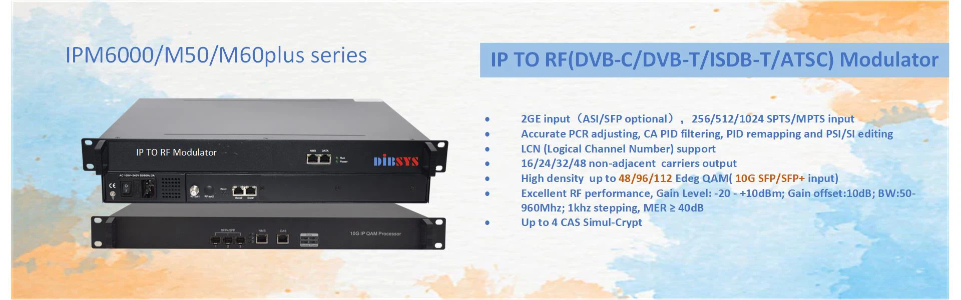 IP TO RF modulator