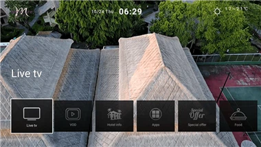Hotell IPTV Hospitality IPTV lahendus